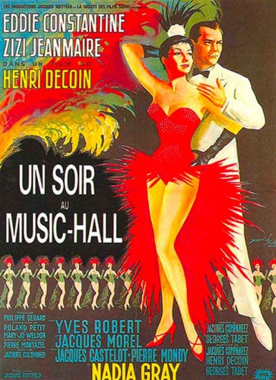 affiche du film un soir au music hall