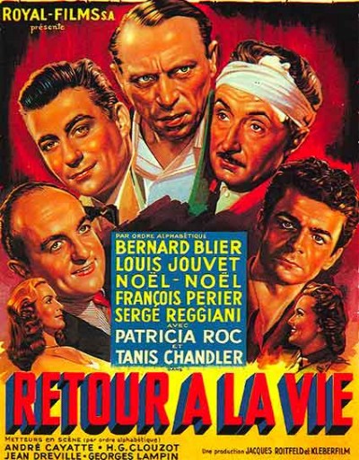 affiche du film le retour a la vie