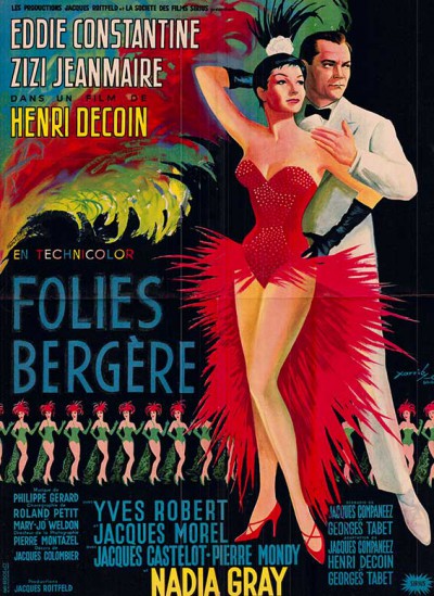 Affiche du film folies bergeres