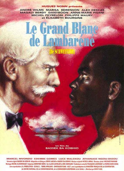 affiche du film le grand blanc de lambarene