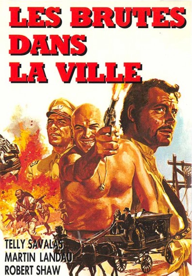 affiche du film les brutes dans la ville