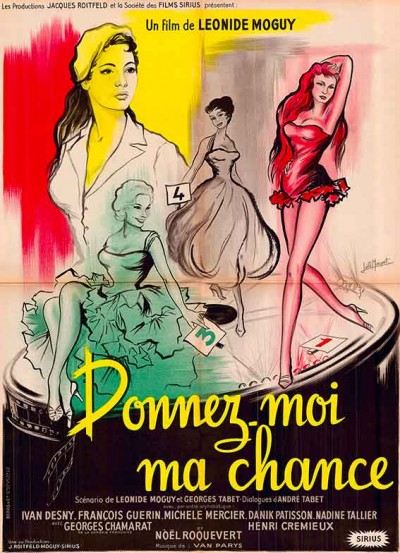 Affiche du film donnez-moi ma chance