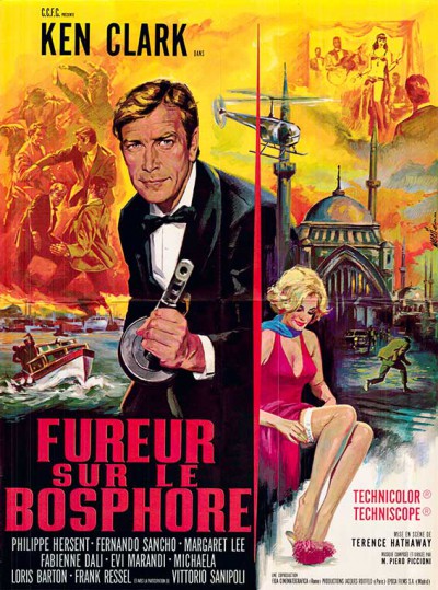 Affiche du film fureur sur le bosphore