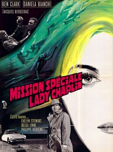 affiche du film mission spéciale lady Chaplin